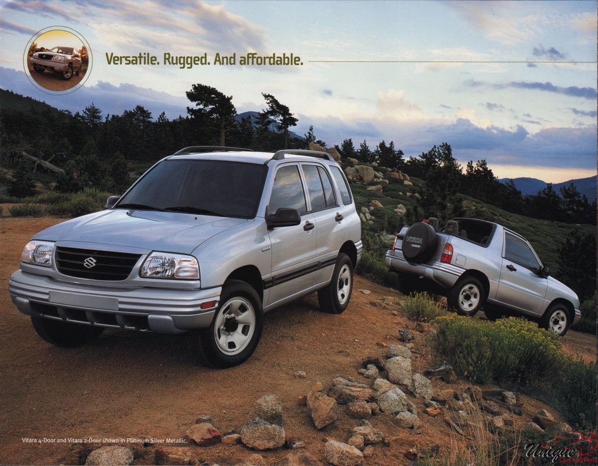 2002 Suzuki Brochure Page 13